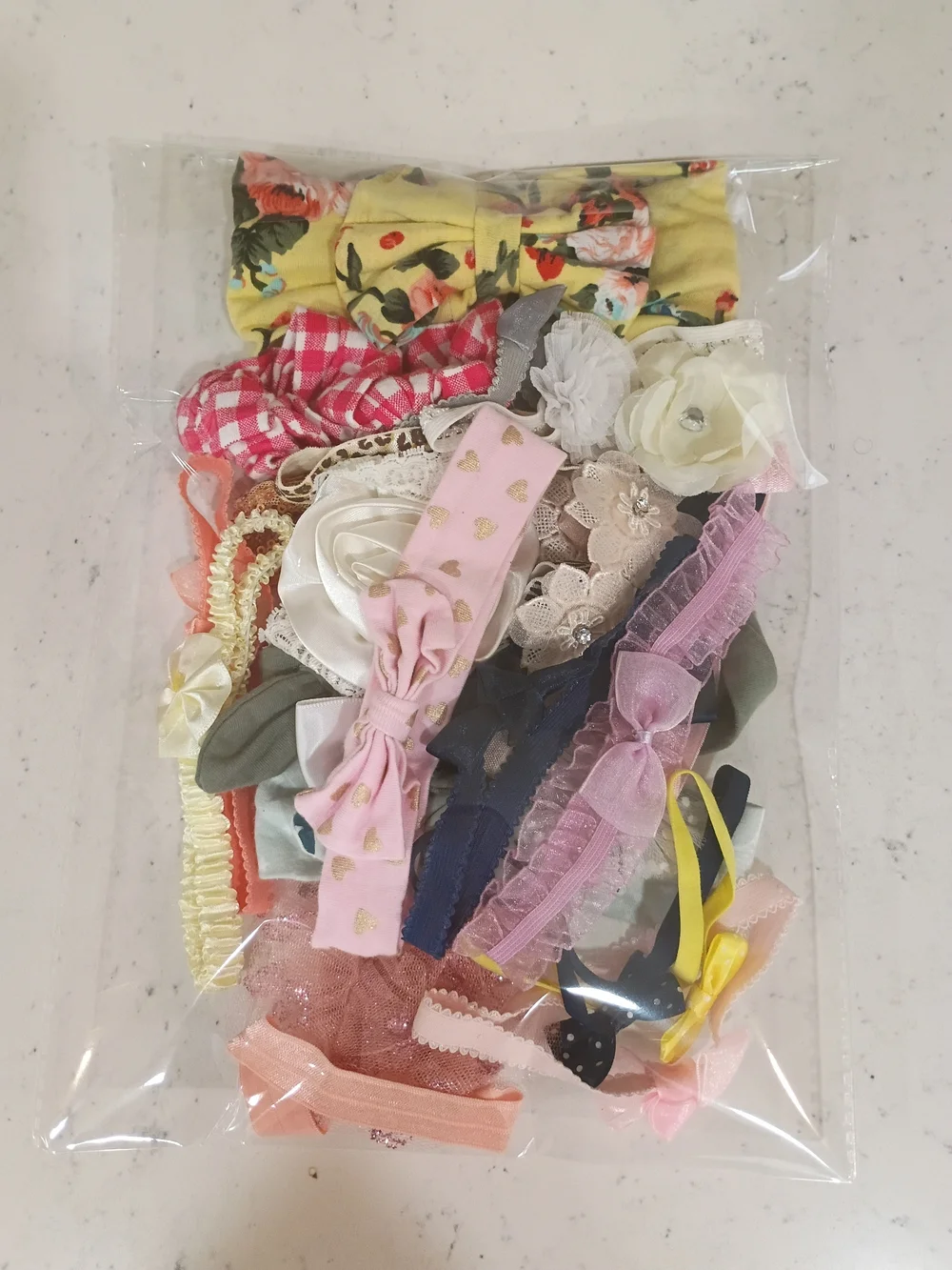 22 Pc Assorted Baby Headband Set - Mixed Colors
